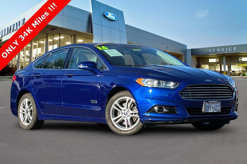 used 2016 Ford Fusion Energi car, priced at $15,995