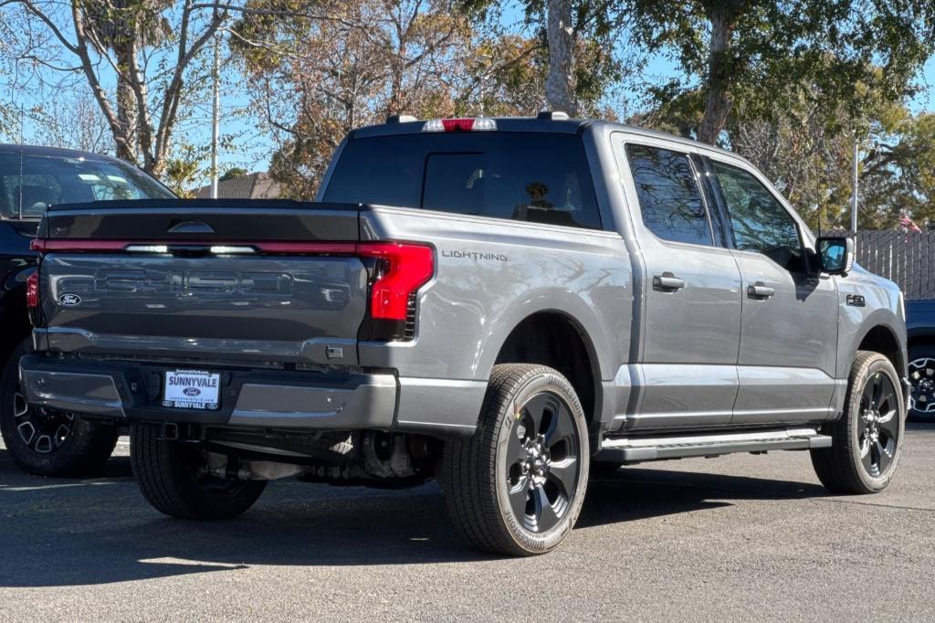 new 2025 Ford F-150 Lightning car, priced at $79,076