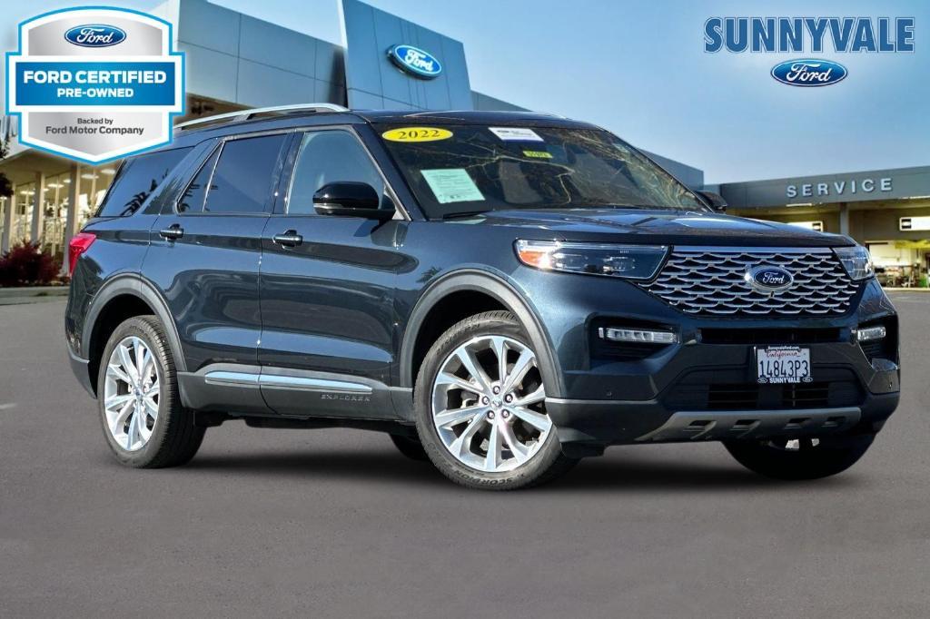 used 2022 Ford Explorer car, priced at $35,750