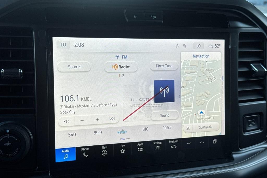 new 2025 Ford F-150 car, priced at $71,557