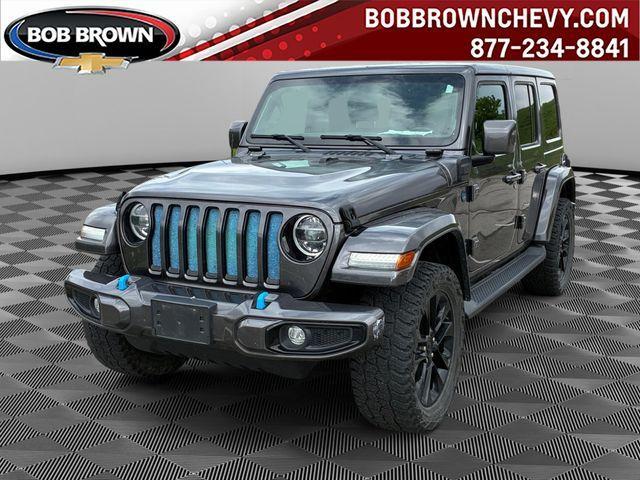 used 2021 Jeep Wrangler Unlimited 4xe car, priced at $28,650