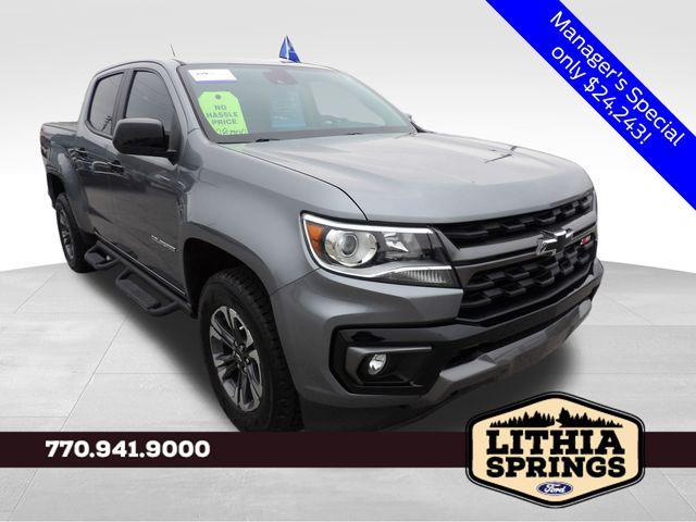 used 2021 Chevrolet Colorado car, priced at $24,243