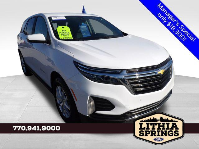 used 2022 Chevrolet Equinox car, priced at $18,300
