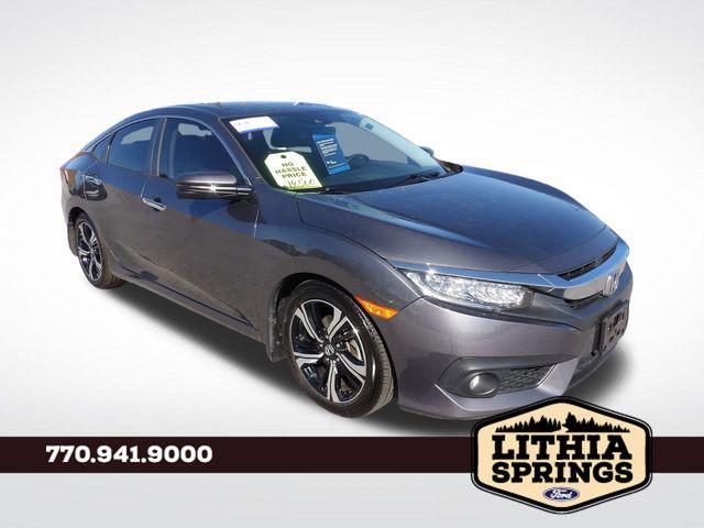 used 2018 Honda Civic car, priced at $19,350