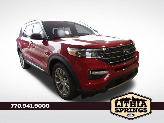 used 2022 Ford Explorer car, priced at $24,588
