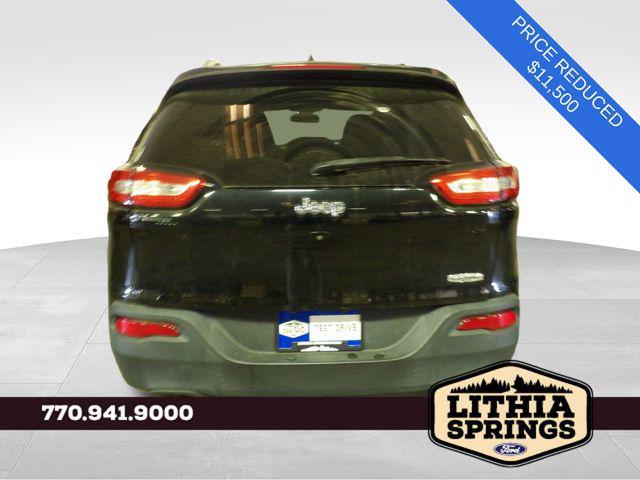 used 2017 Jeep Cherokee car, priced at $11,500