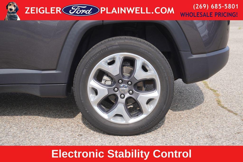 used 2021 Jeep Compass car, priced at $19,300