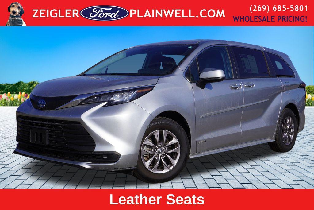 used 2021 Toyota Sienna car, priced at $28,777