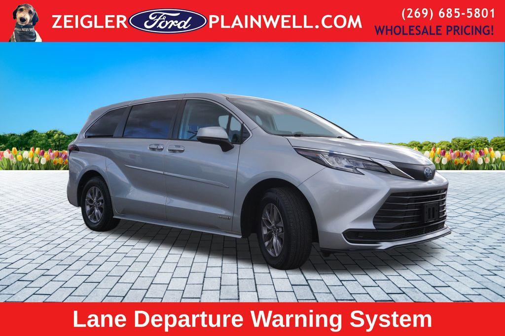 used 2021 Toyota Sienna car, priced at $26,990
