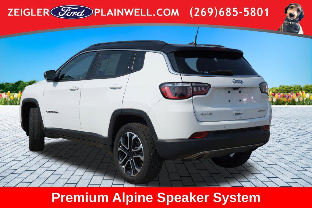 used 2023 Jeep Compass car, priced at $23,404