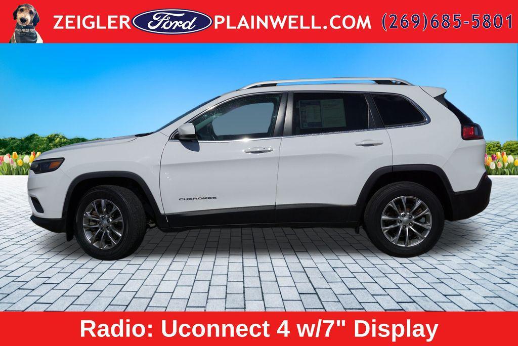 used 2021 Jeep Cherokee car, priced at $18,674