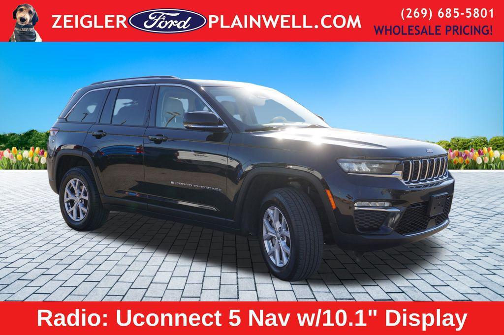 used 2022 Jeep Grand Cherokee car, priced at $19,500