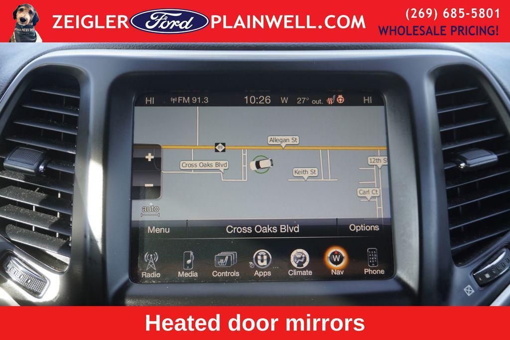 used 2016 Jeep Cherokee car, priced at $10,441