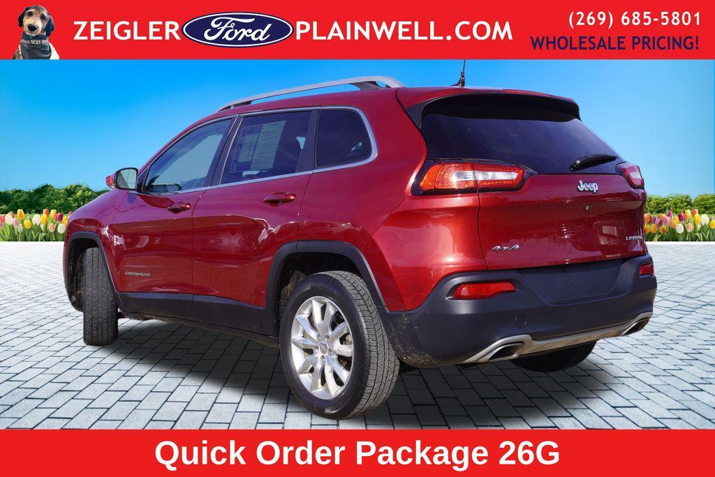 used 2016 Jeep Cherokee car, priced at $10,441