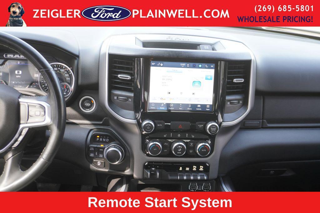 used 2022 Ram 1500 car, priced at $27,500