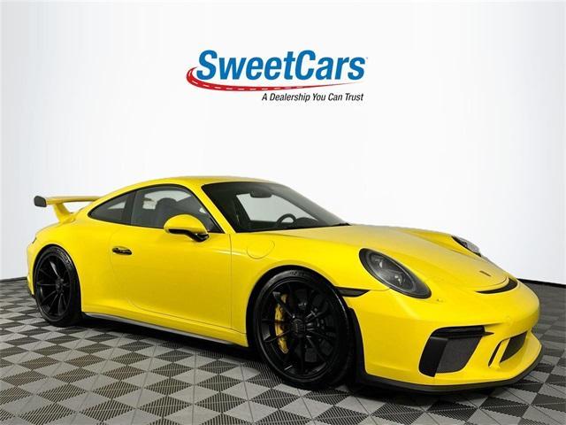 used 2018 Porsche 911 car, priced at $233,995