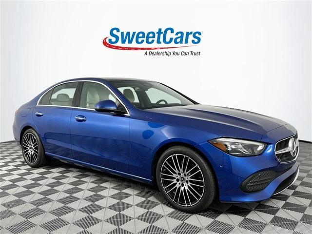 used 2024 Mercedes-Benz C-Class car, priced at $38,995