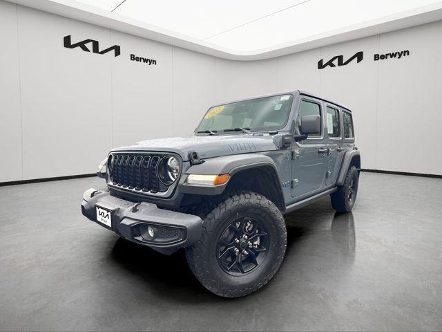 used 2025 Jeep Wrangler 4xe car, priced at $33,490