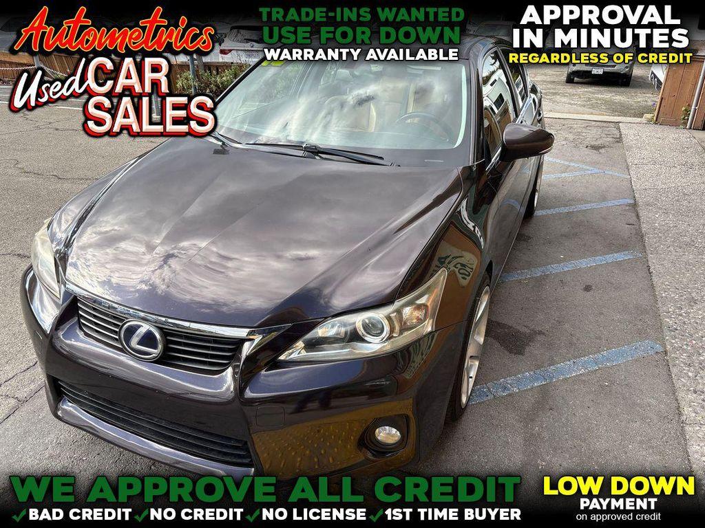 used 2012 Lexus CT 200h car, priced at $9,999