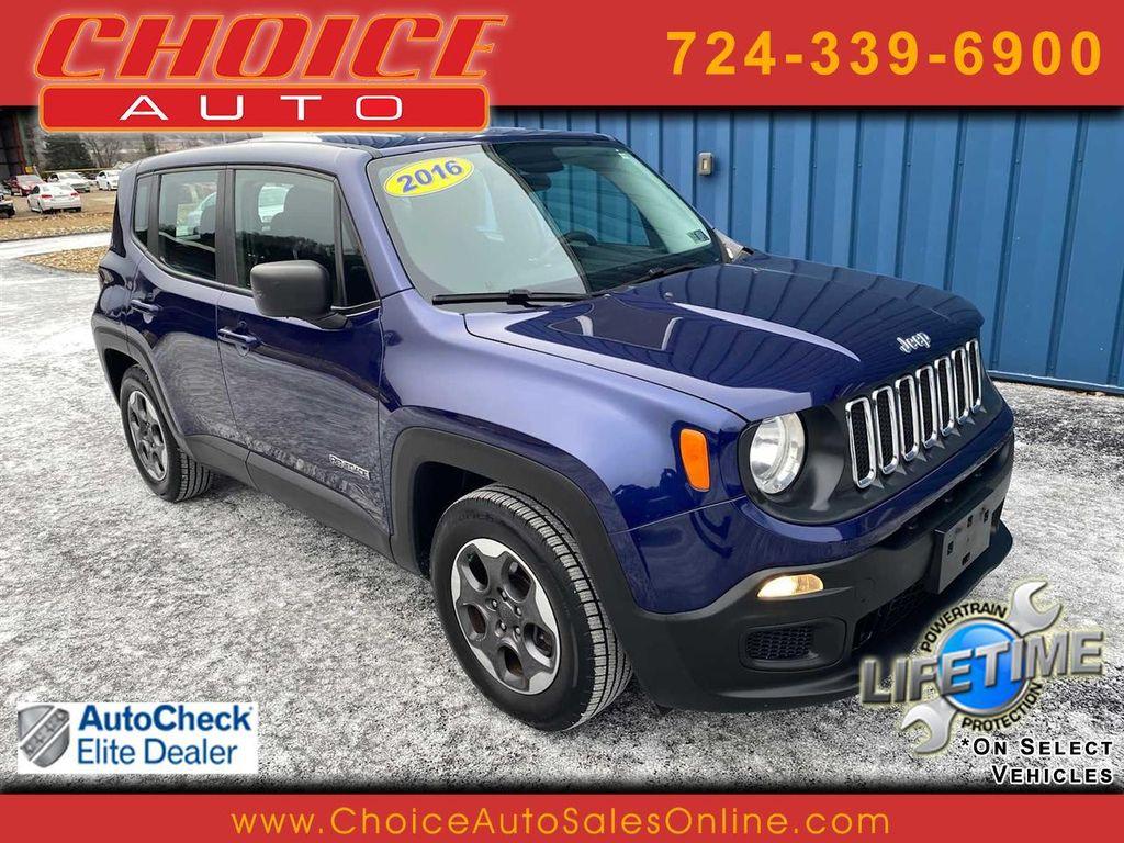 used 2016 Jeep Renegade car, priced at $8,999