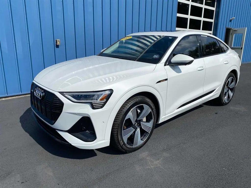 used 2021 Audi e-tron Sportback car, priced at $27,235