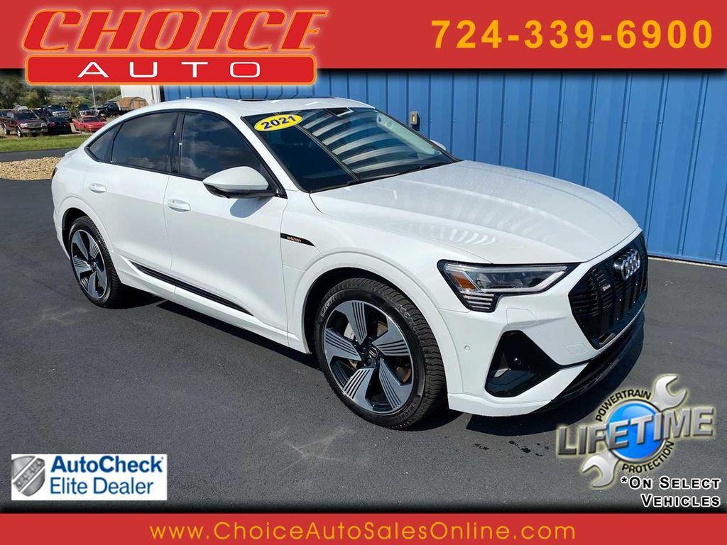 used 2021 Audi e-tron Sportback car, priced at $27,235