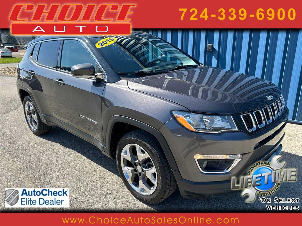 used 2019 Jeep Compass car, priced at $15,323