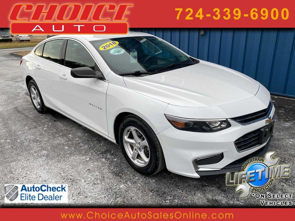 used 2018 Chevrolet Malibu car, priced at $12,497