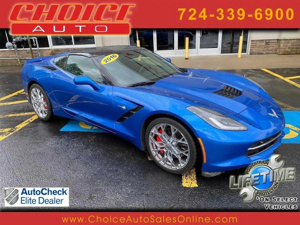 used 2016 Chevrolet Corvette car, priced at $50,888