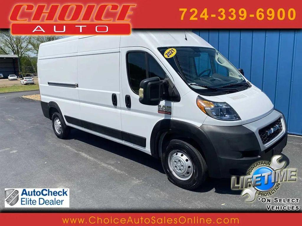 used 2021 Ram ProMaster 2500 car, priced at $21,900