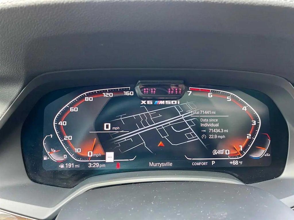 used 2023 BMW X6 car, priced at $54,698
