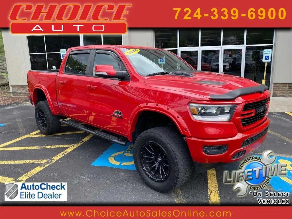 used 2019 Ram 1500 car, priced at $35,698