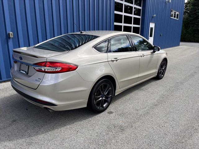 used 2018 Ford Fusion car, priced at $11,352