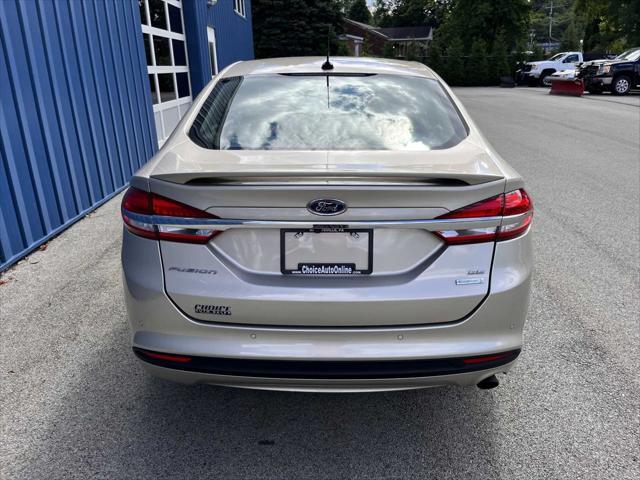 used 2018 Ford Fusion car, priced at $11,352