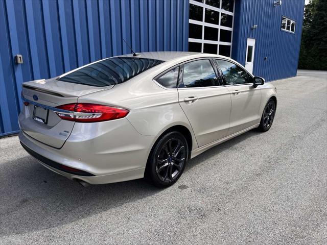 used 2018 Ford Fusion car, priced at $11,352