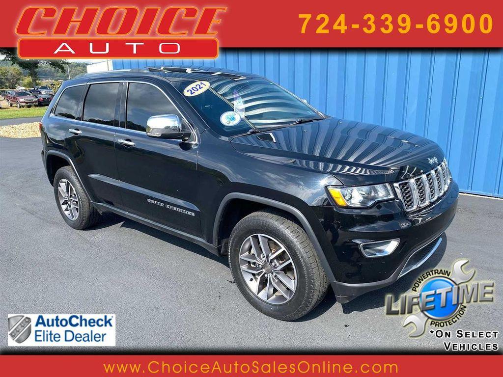 used 2021 Jeep Grand Cherokee car, priced at $21,989