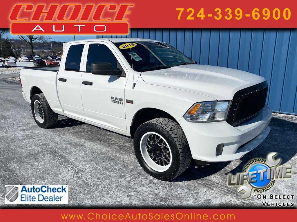 used 2018 Ram 1500 car, priced at $21,487