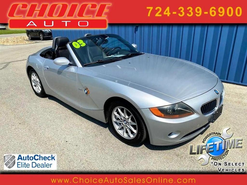 used 2003 BMW Z4 car, priced at $9,489