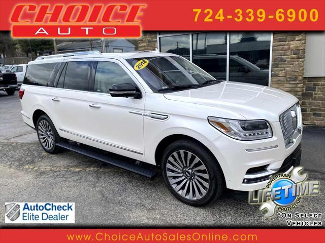 used 2018 Lincoln Navigator car, priced at $27,852