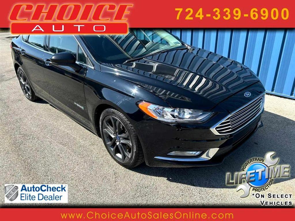 used 2018 Ford Fusion Hybrid car, priced at $10,695