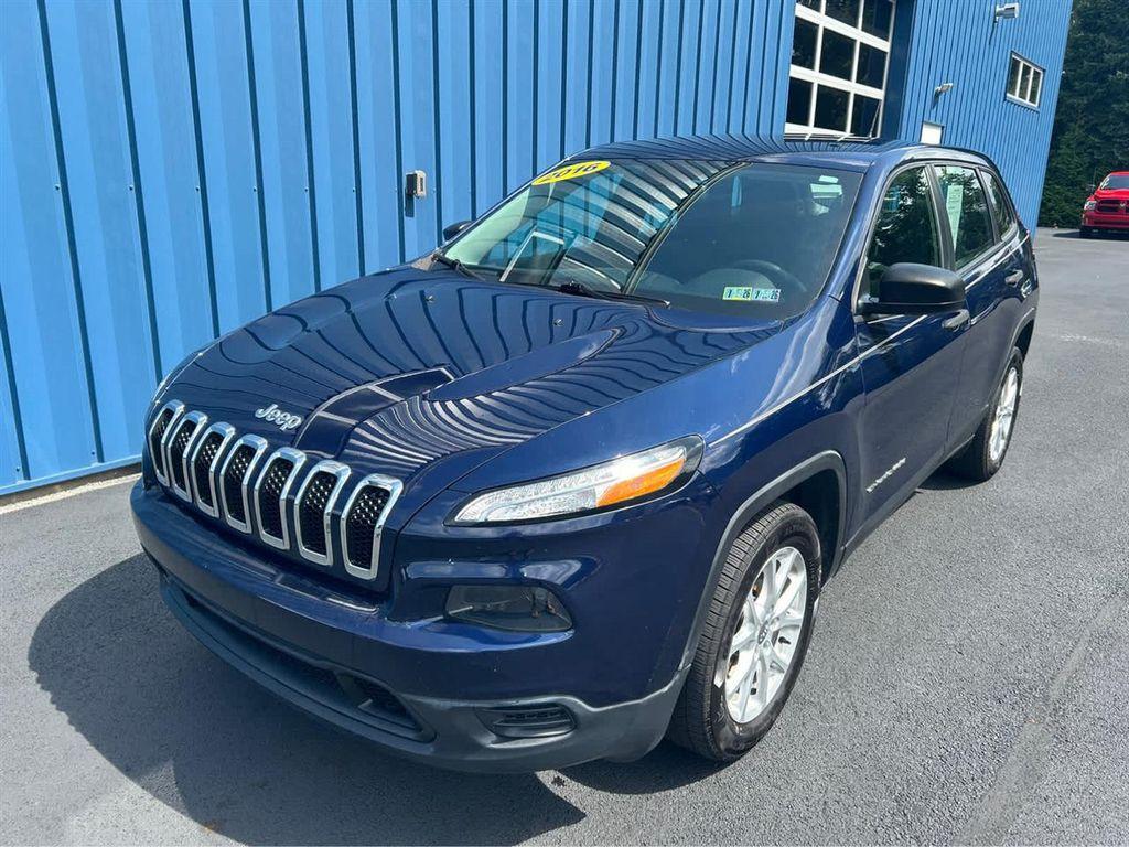 used 2016 Jeep Cherokee car, priced at $11,987