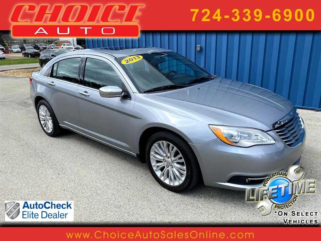 used 2013 Chrysler 200 car, priced at $8,695