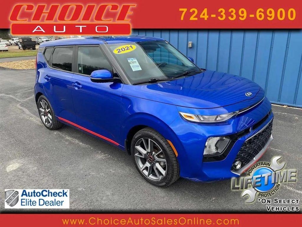 used 2021 Kia Soul car, priced at $16,444