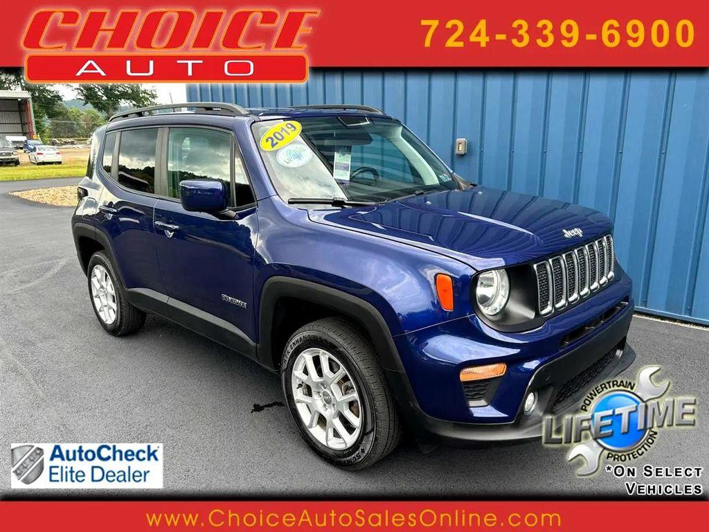 used 2019 Jeep Renegade car, priced at $16,540
