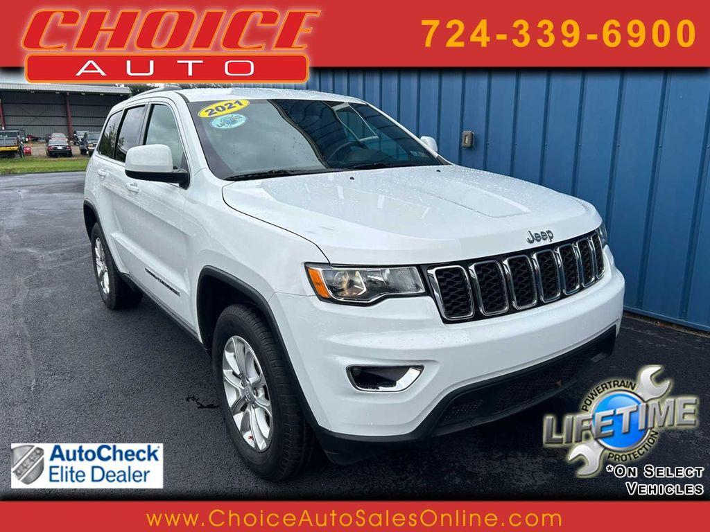 used 2021 Jeep Grand Cherokee car, priced at $22,658
