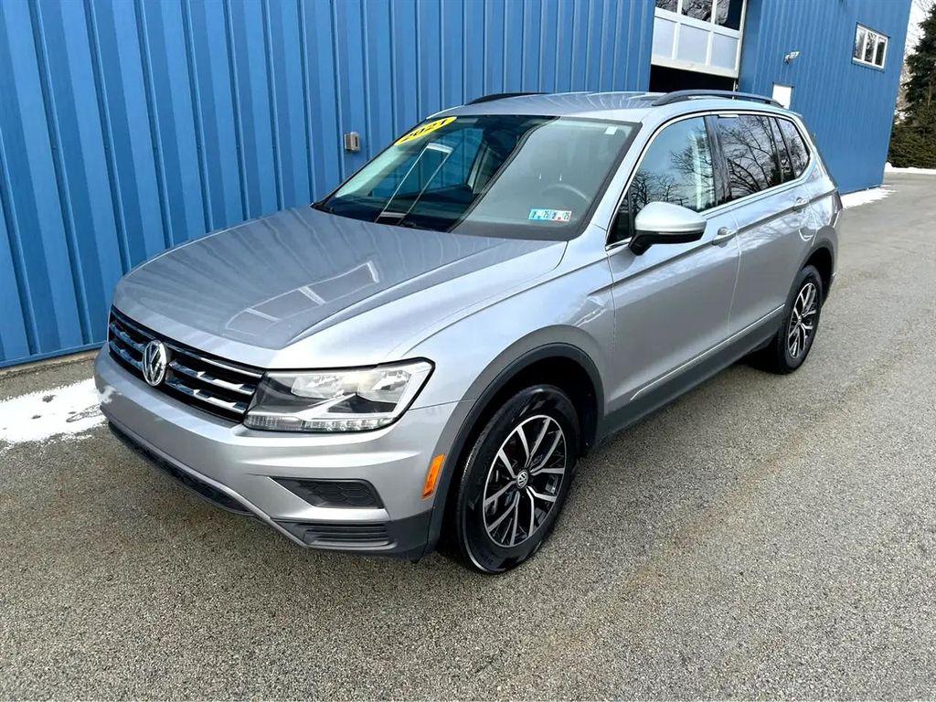 used 2021 Volkswagen Tiguan car, priced at $17,471