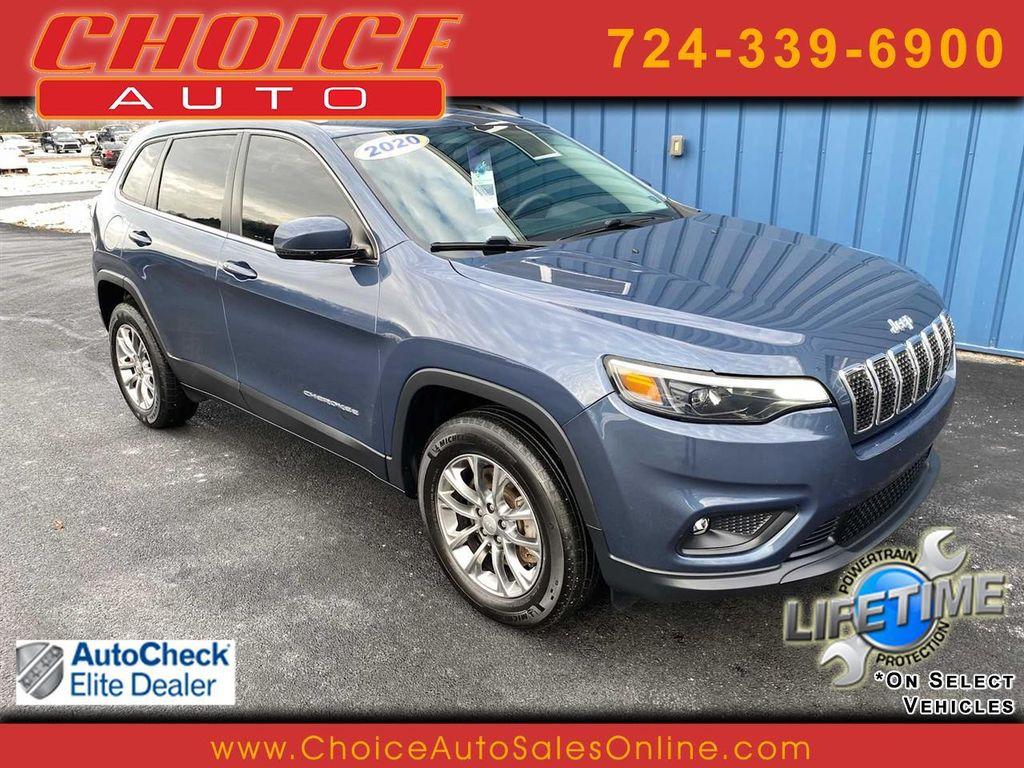 used 2020 Jeep Cherokee car, priced at $18,900