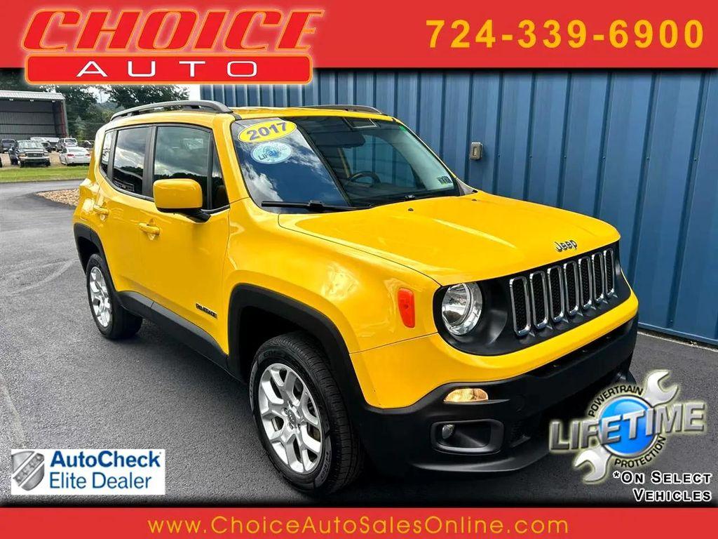 used 2017 Jeep Renegade car, priced at $12,499