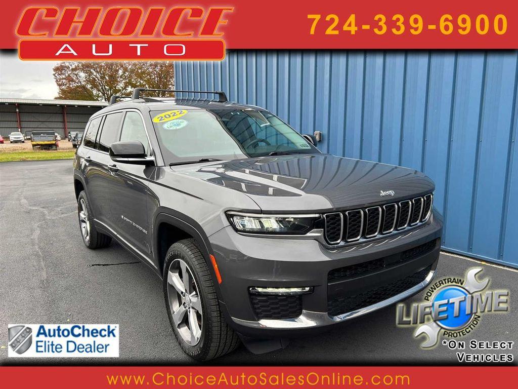 used 2022 Jeep Grand Cherokee L car, priced at $27,774