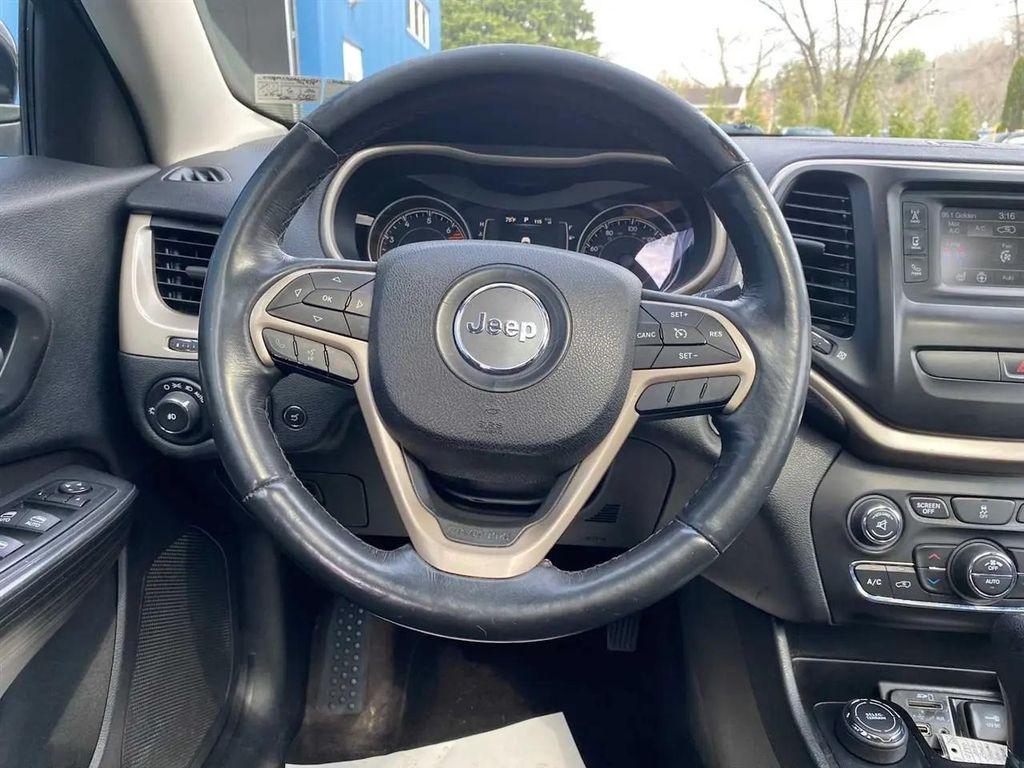 used 2016 Jeep Cherokee car, priced at $11,493